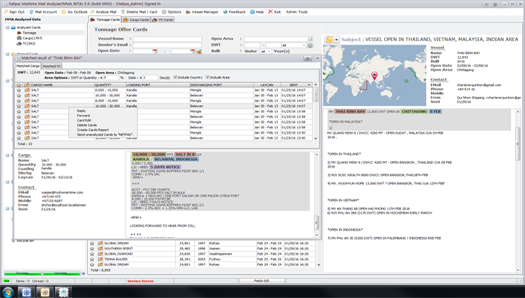 Netpas MMA(Maritime Mail Analyzer) Print Screenshot